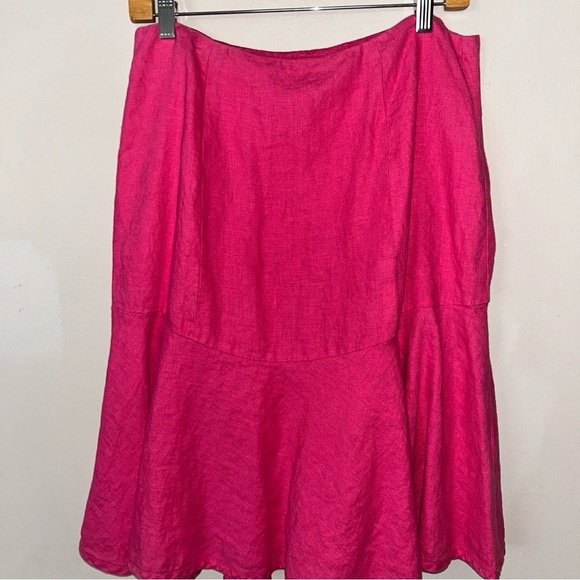 Ralph Lauren Dresses & Skirts - Ralph Lauren Pink Tiered Fit and Flare Skirt